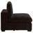 Trayce Upholstered Armless Chair Dark Chocolate-98809987-98809988