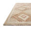 Tapis géométrique en laine touffeté à la main de couleur sable / argile Dezirae-1402517779