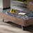 Light luxury rectangular rock table-108830323