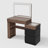 Makeup Vanity Table With Led Mirror, 5 Drawers, Power Outlets & Jewelry Organizer, Small Vanity Desk For Apartment, Bedroom