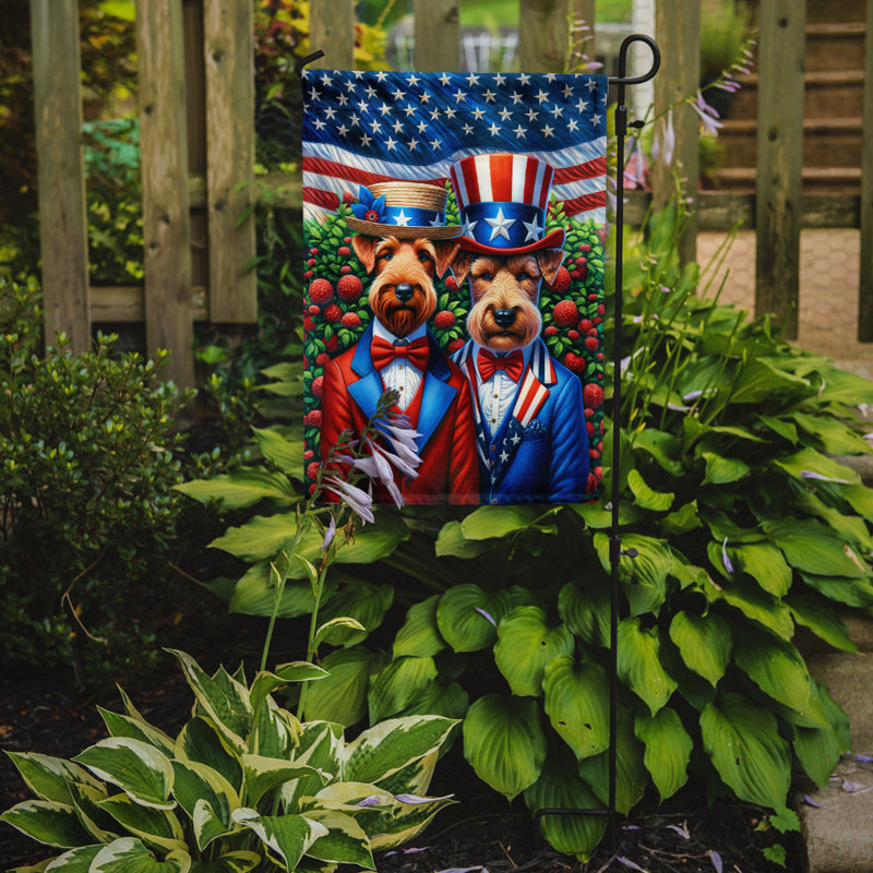 Drapeau All American Garden, Terrier irlandais