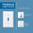 Classic Architecture 1-Gang Toggle Light Switch Wall Plate-18097806