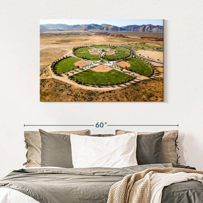 Sireci Baseball Softball Stadium, 32" H x 48" W