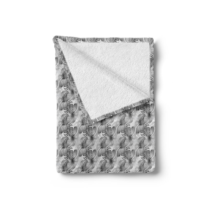 Hand Woven Throw Blanket, 50" W x 60" L