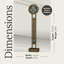Keanu 73.25'' H Grandfather Clock