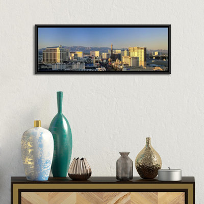 «High Angle View of Buildings in a City Las Vegas, Nevada», reproduction de photo sur toile
