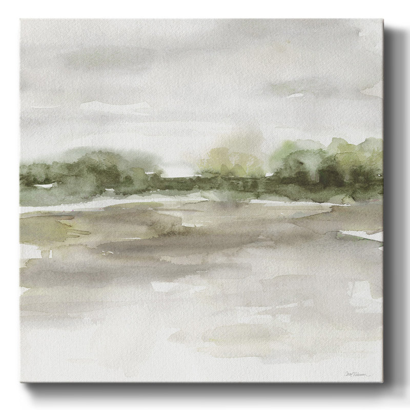 Treeline View - Impression sur toile tendue, H 32 po x l 32 po x P 1,5 po