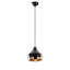 Modern Black and Copper Chandelier, Adjustable Height 110 x 15 cm, Iron Body, E27 Socket (Max 40W), Includes Setup Instructions, Glamorous Scandinavian Design for Home Décor-98367523