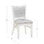 Chaise d'appoint à rayures grises Lainey-1558847673