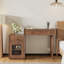 Bureau de meuble-lavabo avec rangement Ismar