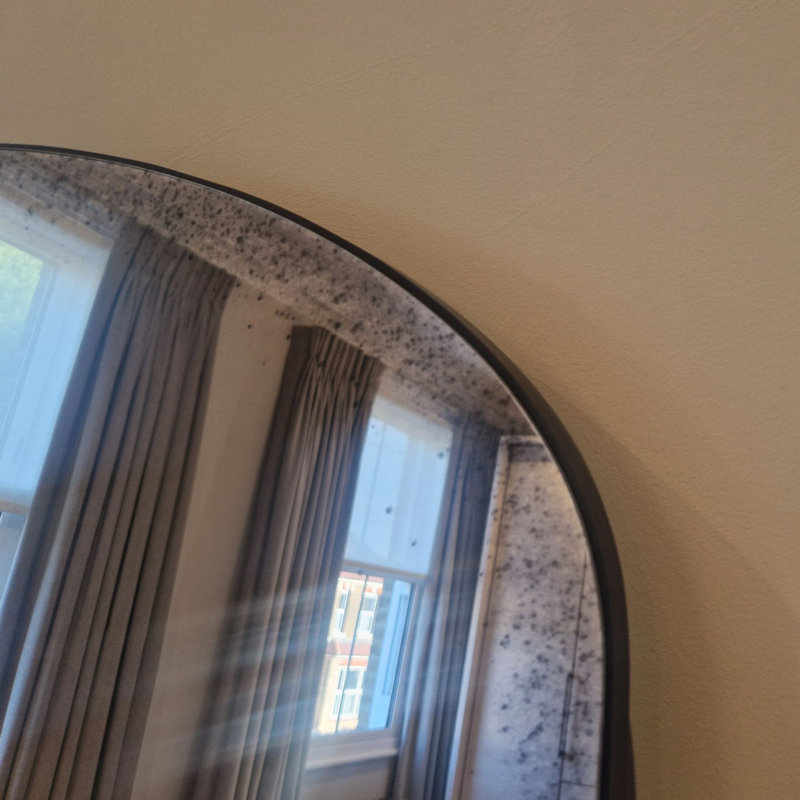 Arched Full Length Antiqued Mirror