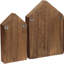 3Pcs Handmade Solid Wood Display Shelves Rack for Mini Dolls Wall Rack Holder