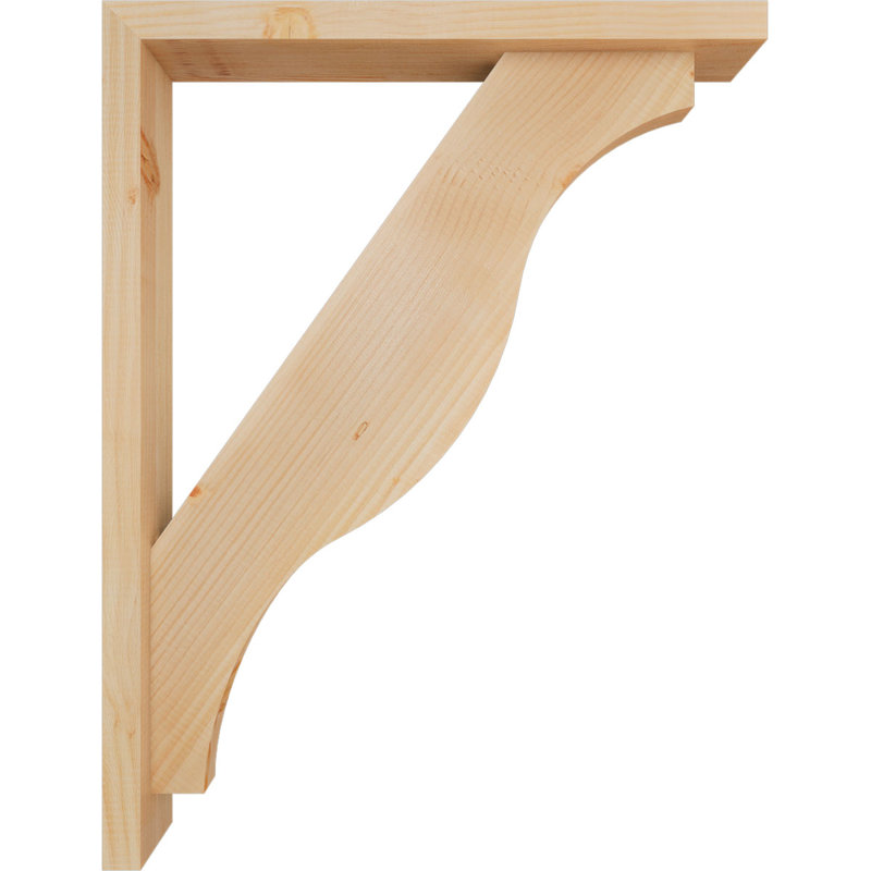Support Funston Block avec support décalé, 34 x 26, Sapin Douglas de l 3 1/2 (lisse)