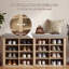 16 Pair Shoe Storage Bench-1582865358