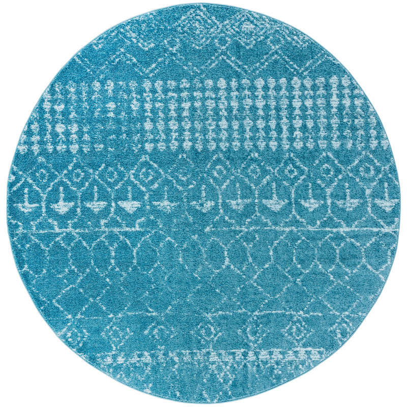 Dickerson Performance Southwestern Rug, Round 6'7"