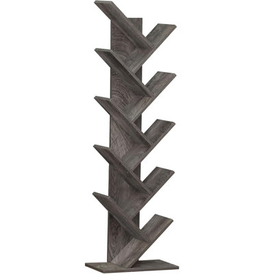 10 Tier Tree Book Shelf