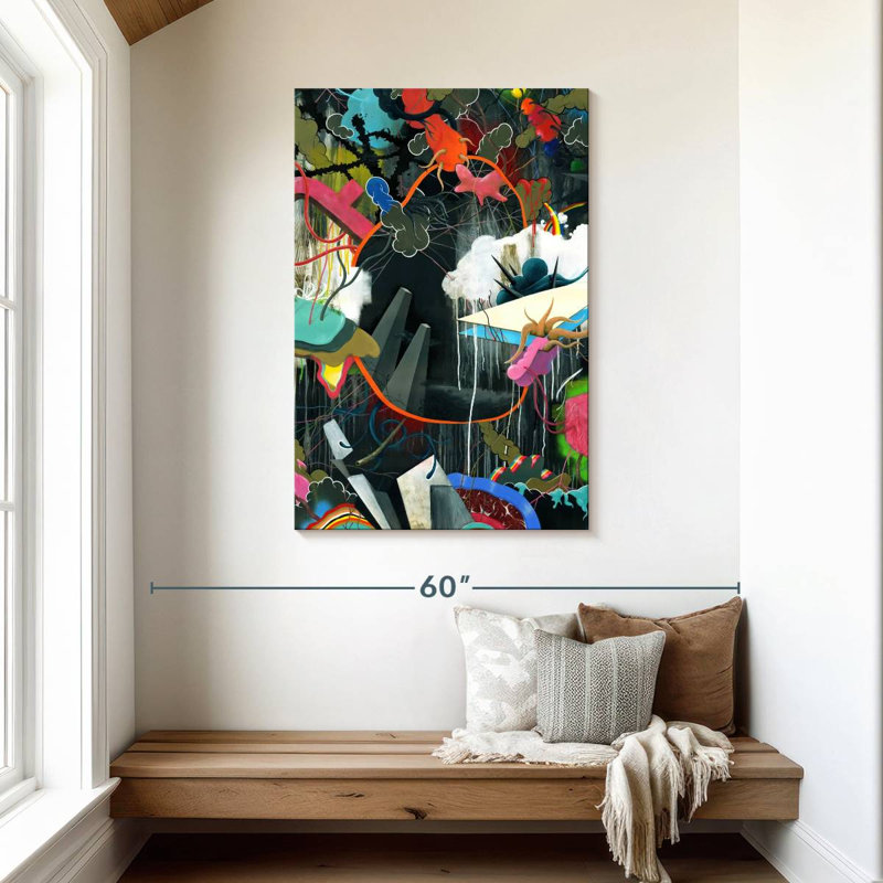 Kelan Anger Management, 45" H x 30" W