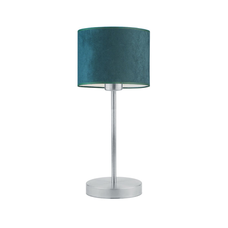 Letina Metal Desk Lamp, Brushed, Bottle Green