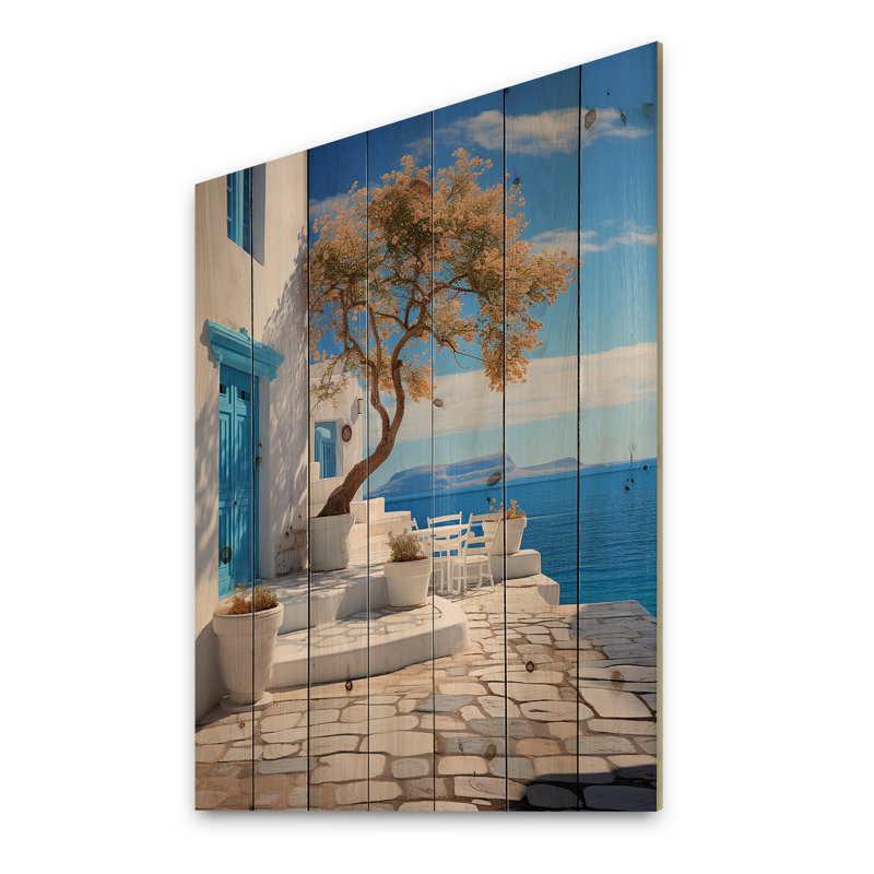 Angelique - Panneaux de décoration murale en bois Paysages, H 44 po x l 34 po