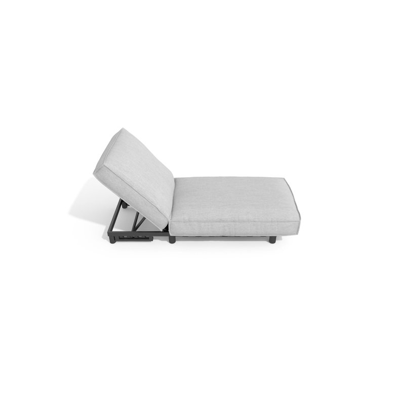 Méridienne Rauno Outdoorz Essentials, Gris clair