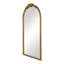 Miroir de plancher en bois 19 po x 56 po, miroir de maquillage complet pour salle de bain, salon, chambre à coucher
