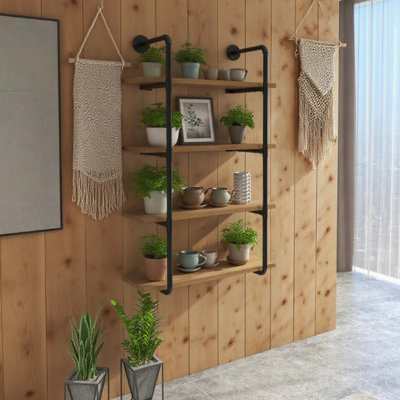 Bibliothèque murale flottante Rack