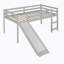 Lit mezzanine avec design multifonctionnel coulissant VIEUX SKU: WFAAE