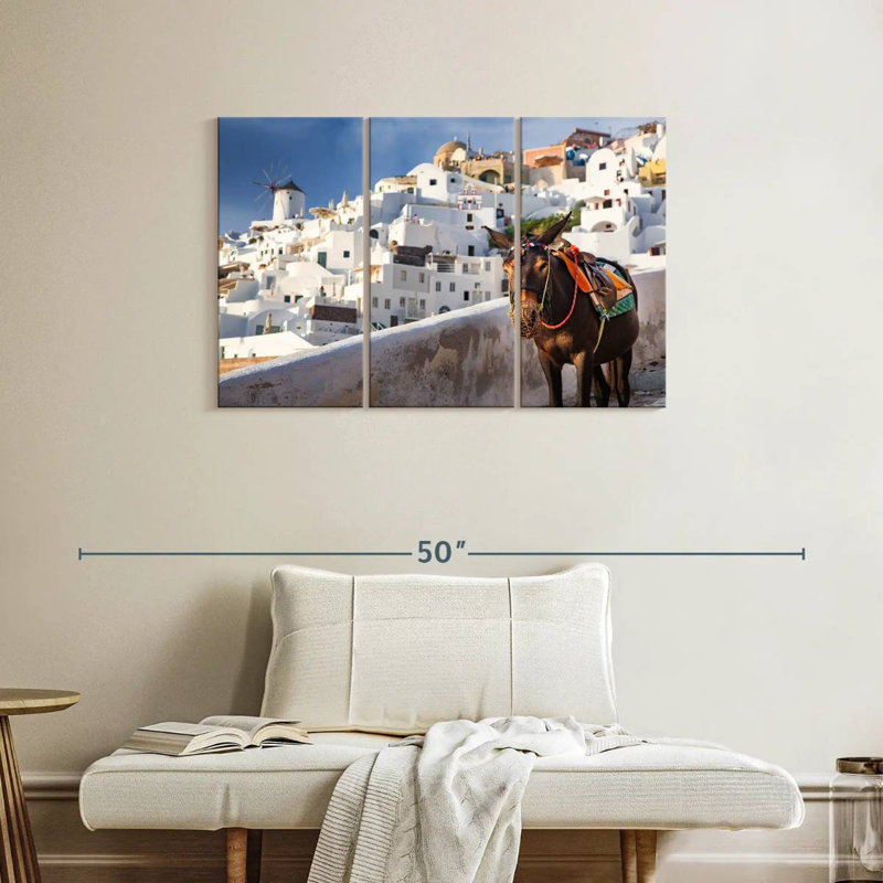 Syd Santorini Donkey, 24" H x 38" W