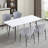 Cristyan Metal Base Dining Table