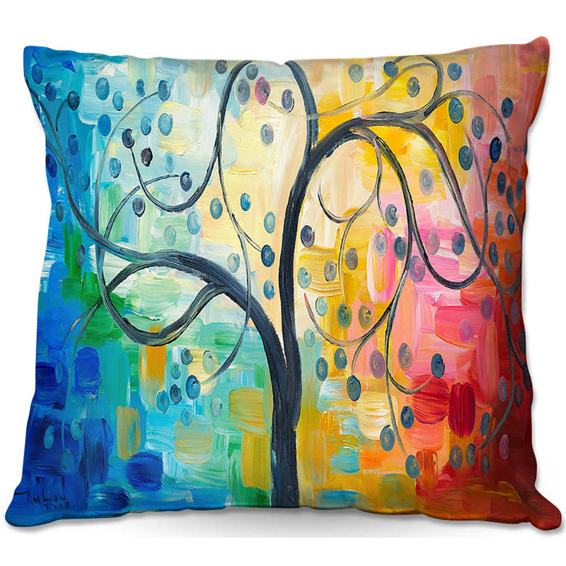  Coussin Couch Color Tree II, 18 po x 18 po