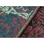 Kendale Abstract Area Rug in Green/Rust