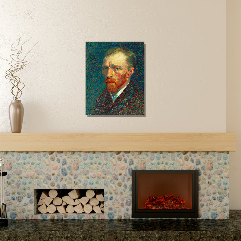 Portraits de Vincent Van Gogh par Vincent Van Gogh, reproduction sur toile, H 30 po x l 24 po x P 0,75 po, Toile tendue