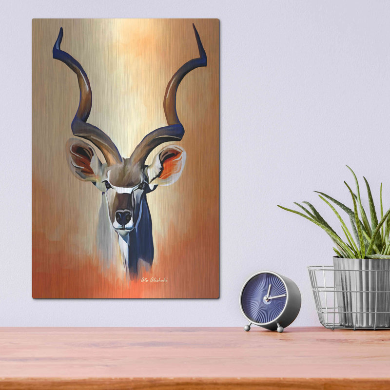 «Antelope Head» par Ata Alishahi, H 16 po x l 12 po