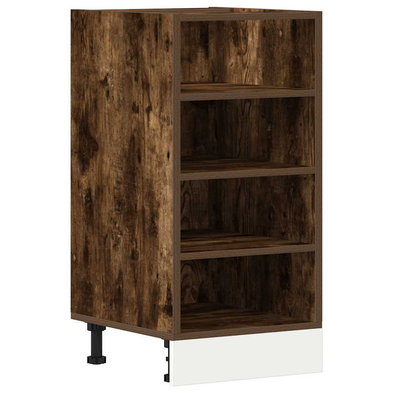 Bottom Cabinet Riga, Smoked Oak