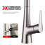 Sumerain Pull-down Kitchen Sink Faucet, Touchless Hands-free Kitchen Faucet, Motion Sensor Kitchen Faucet Commercial Grade-112250402
