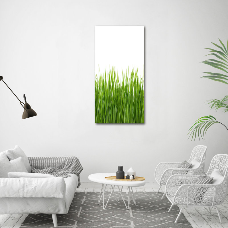 Green Grass - Wrapped Canvas Print