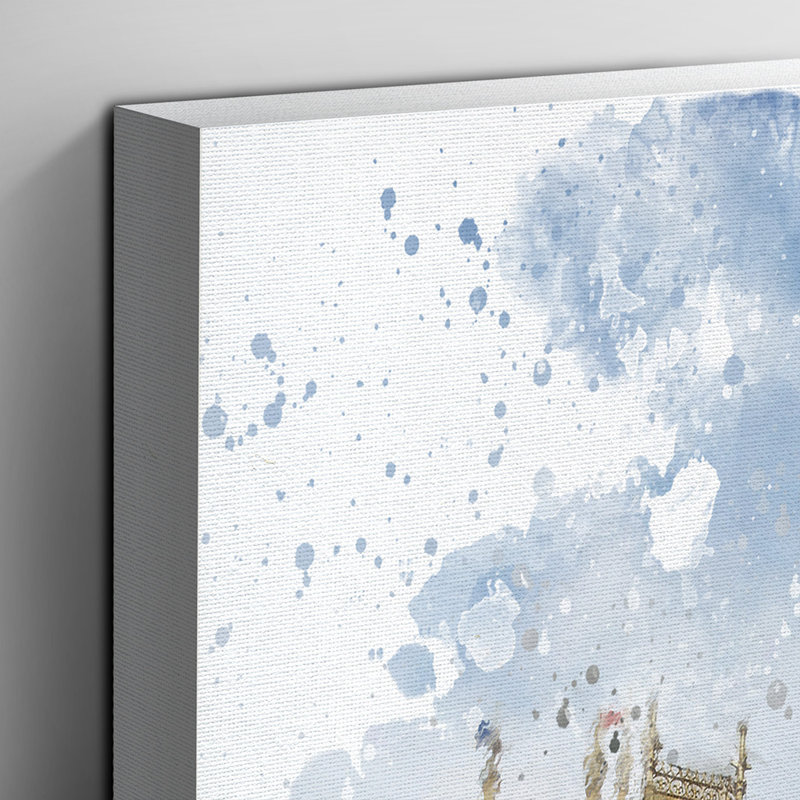 Magic Kingdom Florida Orlando USA - Wall Art, 76cm H x 50cm W, Wrapped Canvas