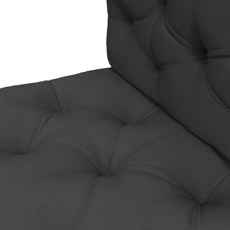 Garden Seat/Back Cushion, Dark Grey