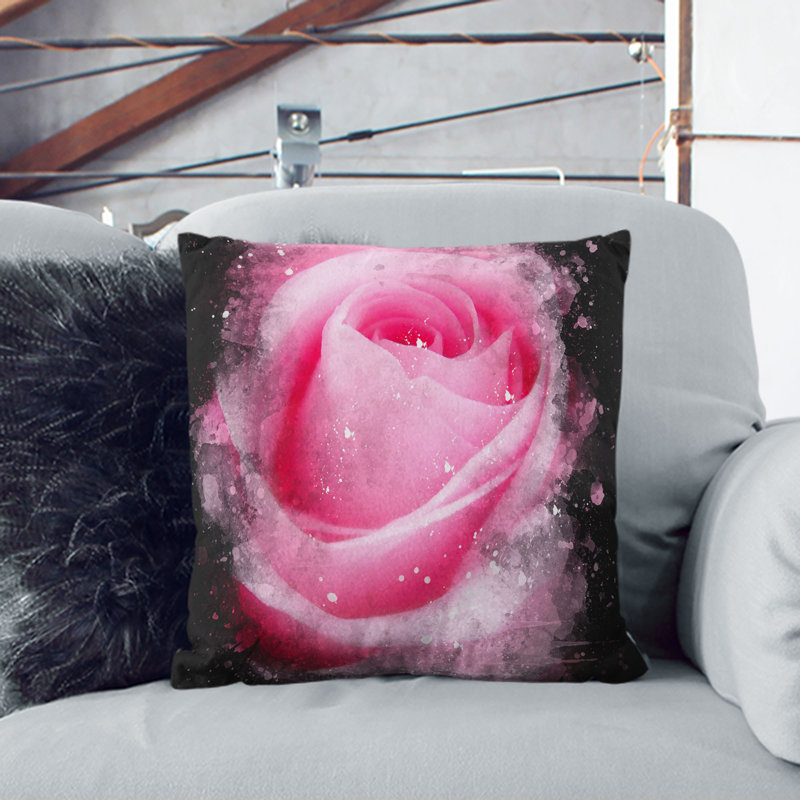 Square Throw Cushion, 40cm H x 40cm W x 15cm D