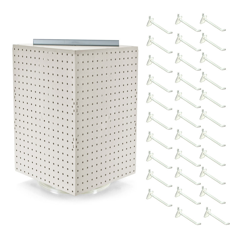 21'' H x 14'' W Plastic Kit with 24 Hooks Included