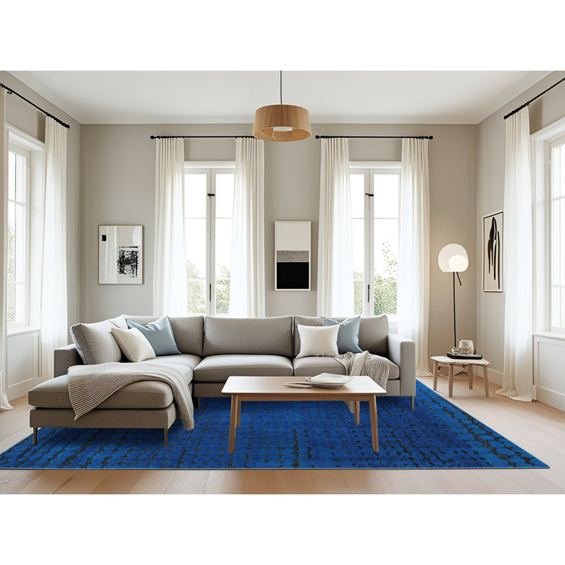 Abstract Indoor Rug, Rectangle 8' x 10'