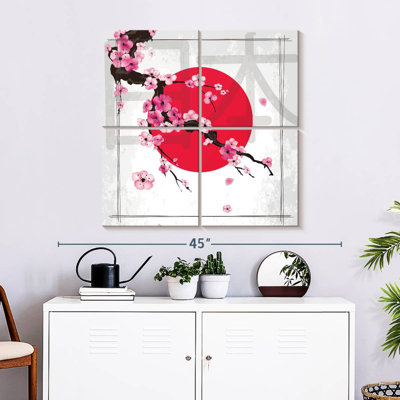 Harnek Japanese Sakura Illustration