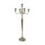 Bougeoir 5 lumières en aluminium et aluminium