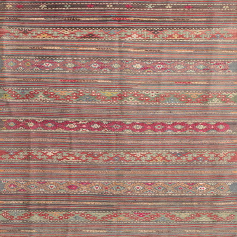 Melchior Southwestern Indoor Rug, Square 5'