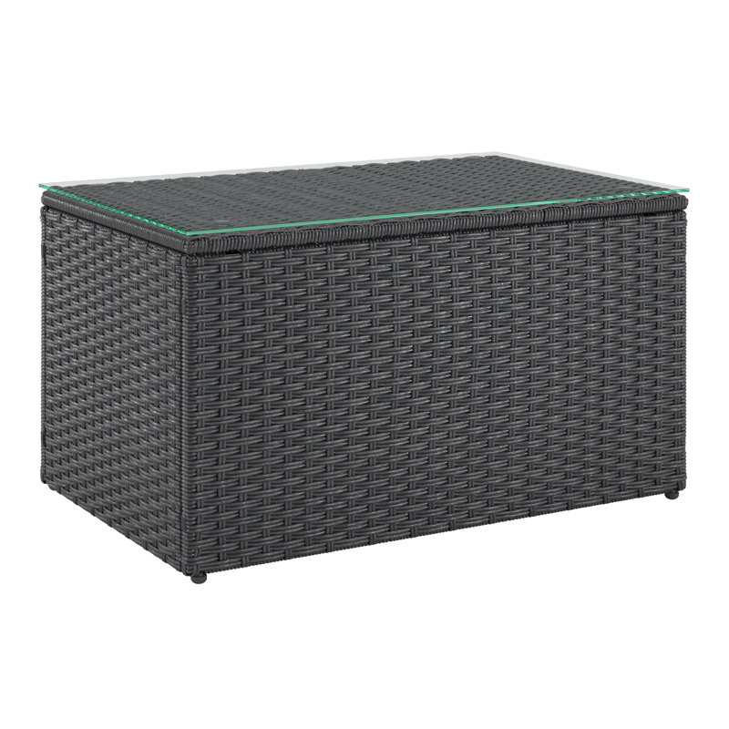 Table basse en osier