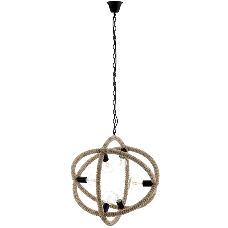 Lustre suspendu Transpose Rope de Modway