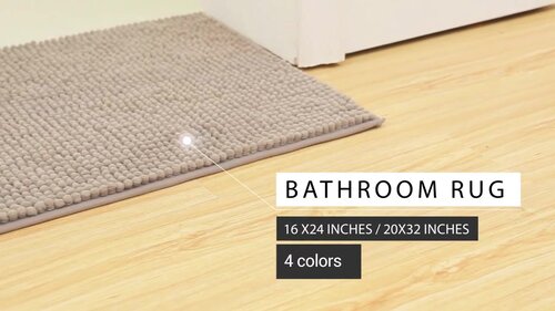 20x32 Everyday Chenille Bath Rug Yellow - Room Essentials™
