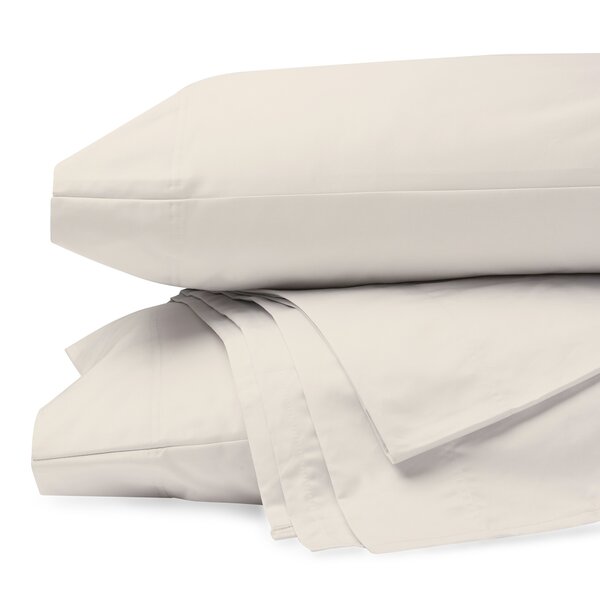 Set of 4 Queen Size 400TC Pure Cotton Sateen Zippered Supreme Quality  Pillow Covers