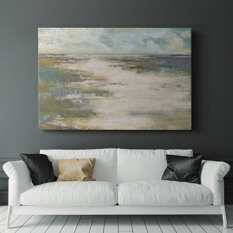 Côte brumeuse - Cavas enveloppés de galerie, H 40 po x l 60 po