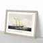 R.T.Y.C. Schr. Cambria Sail Ship - Picture Frame Painting Print-55601745-55601751